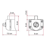 Fiamma Safe Door Guardian para Ducato X250 hasta 09/2009 05388-04-
