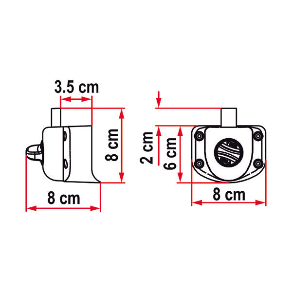 Fiamma Safe Door Guardian per Ford Transit dal 06/2006 05388-05- - AmerigoStore