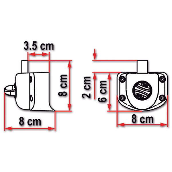 Fiamma Safe Door Guardian per Ford Transit dal 06/2006 05388-05-