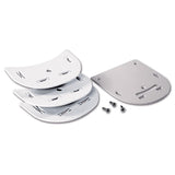 Kit espaciador Fiamma para puerta de caja fuerte - Blanco 08230-01-