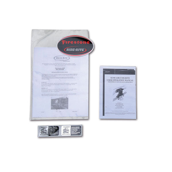 Kit sospensione pneumatica per Ducato X250 con manometro a cruscotto ARF1006