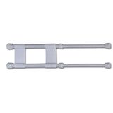 AST043 Barra Anticaída Doble 26/43 cm para Muebles Camper