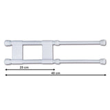 KeepCamp Asta doppia anticaduta da 25 a 40 cm - blister