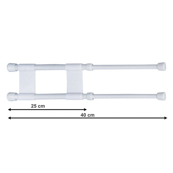 KeepCamp Asta doppia anticaduta da 25 a 40 cm