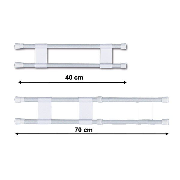 KeepCamp Asta doppia anticaduta da 40 a 70 cm