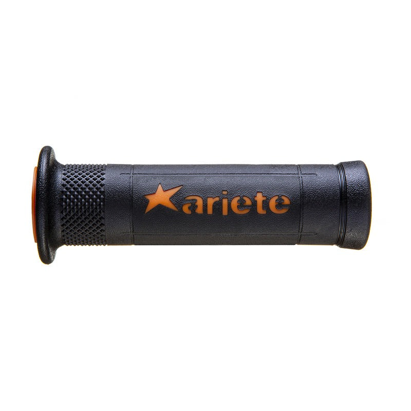 Ariete Coppia Manopole Moto Ariram Arancio-Nero 02642-ARN