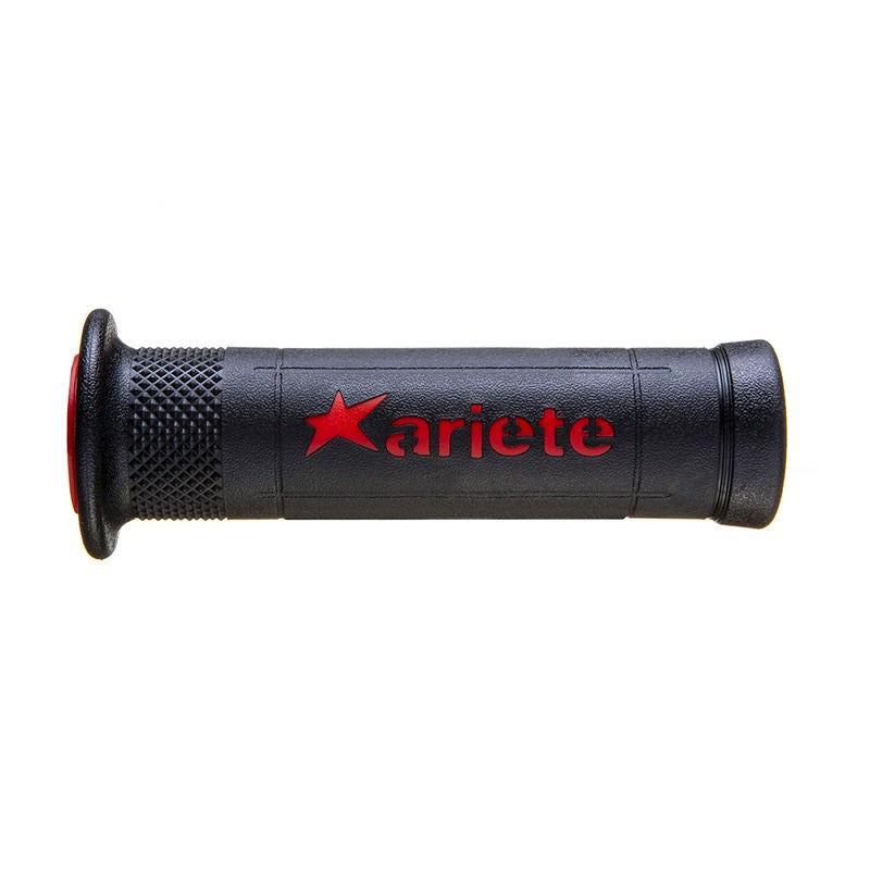 Ariete Coppia Manopole Moto Ariram Rosso-Nero 02642-RN