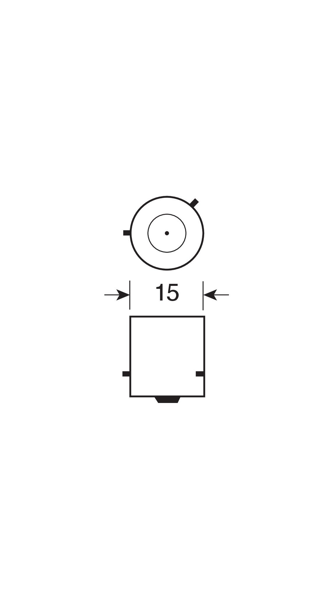 Lampa 24V Lampada 1 filamento - PY21W - 21W - BAU15s - 10 pz - Scatola - Arancio 98220