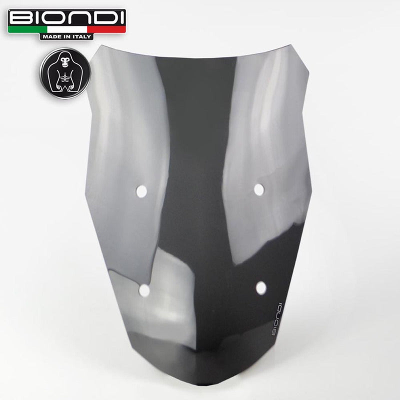 Biondi Moto Guzzi V100 Windshield 22-Dark Smoke - Touring 8010425