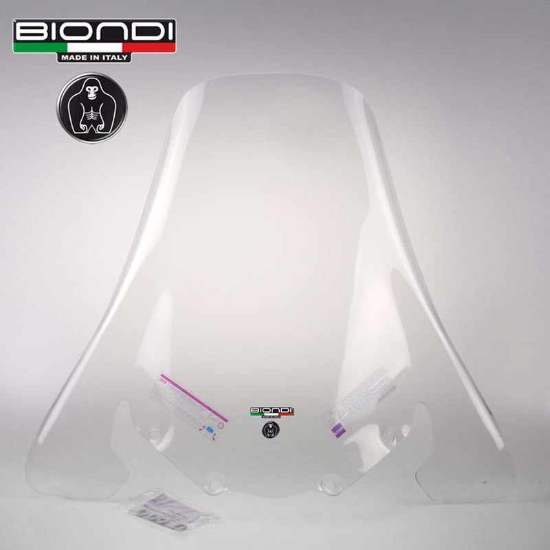 Biondi Parabrezza Club peugeot Geopolis 125/250 attacchi Compresi 8061153