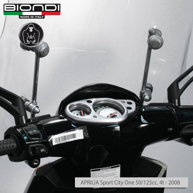 Biondi Kit attacchi parabrezza Aprilia Sportcity One 50/125 8500617