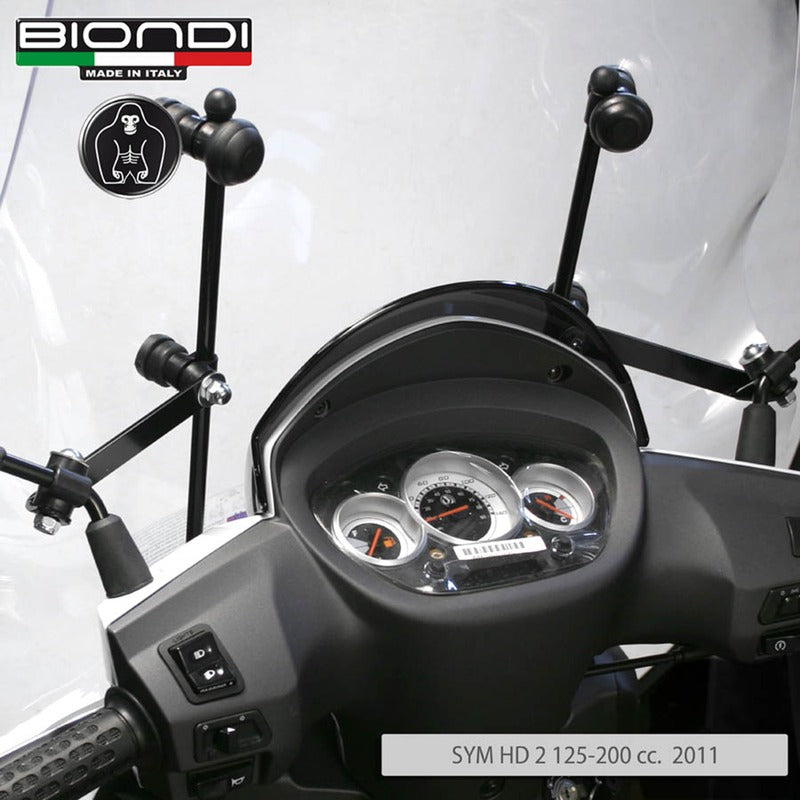 Biondi Kit attacchi parabrezza Sym Hd Evo Lh12125 06 Hd Evo Lh1 8500638