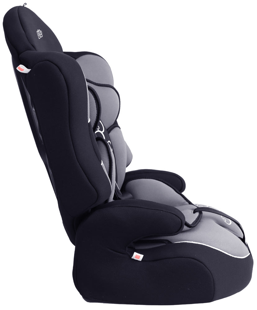 Bibo 1441 Seggiolino di sicurezza per bambini 9-36 kg mod. Bering grigio/nero bolle