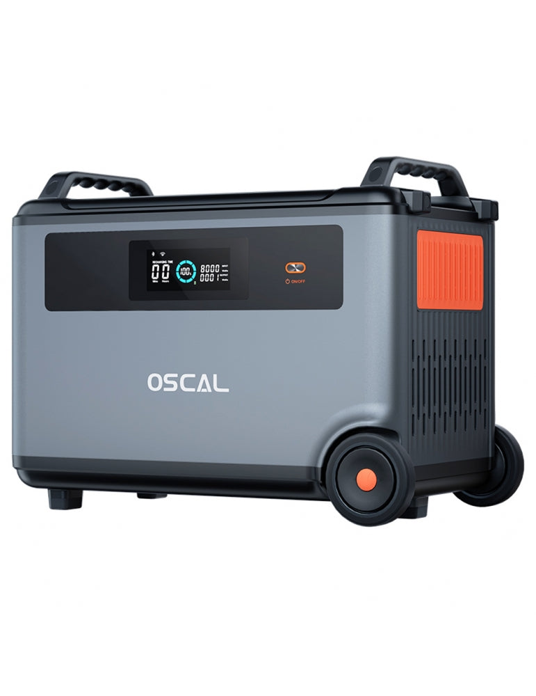 OSCAL BatteryPack BP3600 – Batteria di Espansione LiFePO4 3600Wh per PowerMax 3600/6000