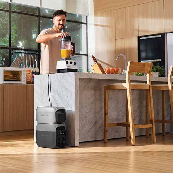 Zusatzbatterie der Ecoflow Delta 3-Serie