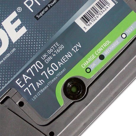 Exide Batteria Camper PREMIUM avviamento/servizi 12V 77Ah - AmerigoStore