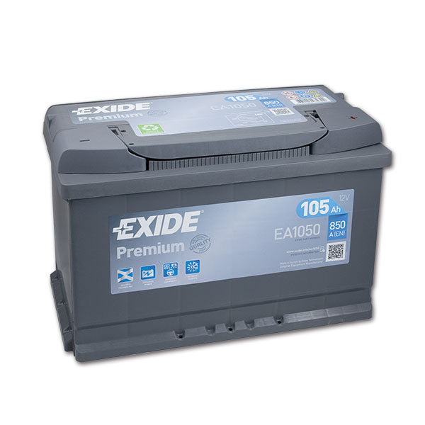 Exide Batteria Camper PREMIUM avviamento/servizi 12V 105Ah