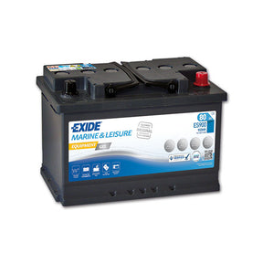 Exide Batteria GEL Servizi Camper 12V 80Ah  353x175x190 mm - AmerigoStore
