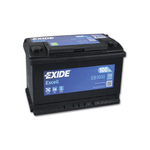 Exide Batteria Camper EG1000 Excell 12V 100Ah