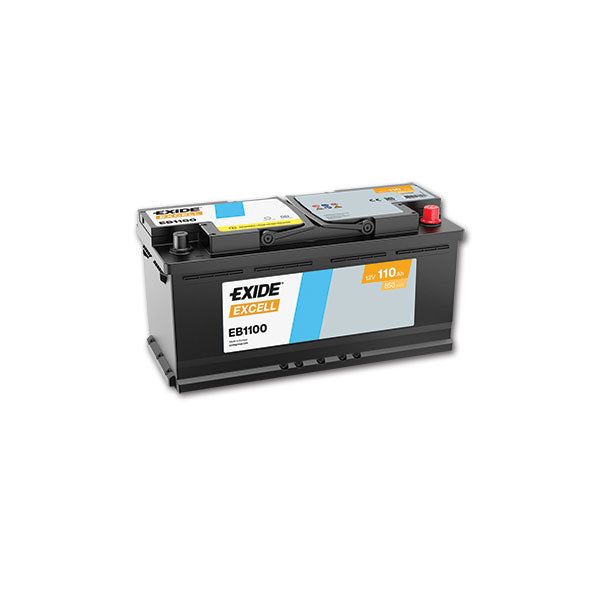 Batería para autocaravana Exide EB 1100 Excell LB3 12 V 110 Ah