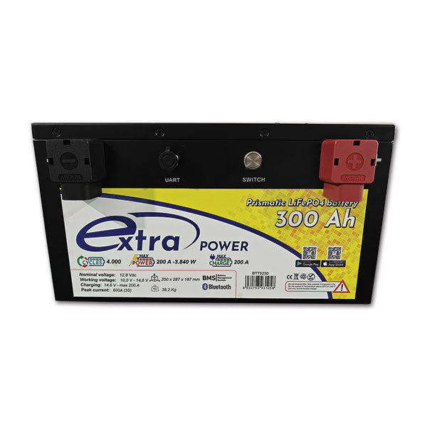 Extrapower Batteria Camper Van LiFePO4 ExtraPOWER 300 Ah