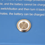 VestWoods 100 Amp Lithium Camper Battery with BMS 307 x 169 x 213 mm