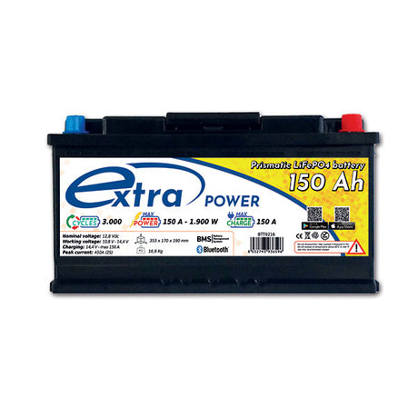 Extrapower Batteria LiFePO4 Extra Power 150 Ah L5