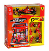 Burago Pit Stop Ferrari SF-24 Leclerc, Burago, scala 1:43