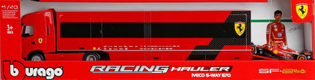 Burago Iveco S-Way 570 Ferrari Racing Leclerc, Burago, scala 1:43