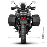 Soporte para maletas laterales Shad Shad Sistema 3P CF MOTO 800 MTX 2025 C0MT85IF