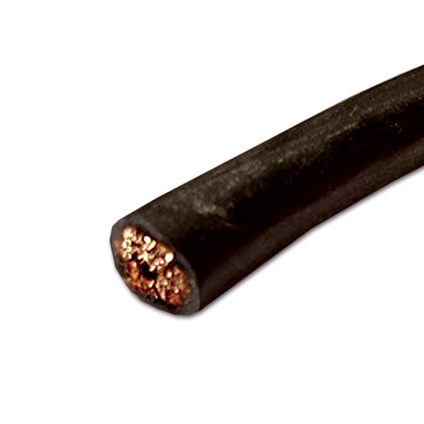 Cable de alimentación negro de madeja de 25 m y 70 mm GES CAV671R