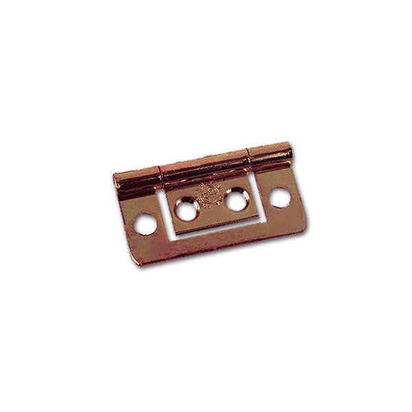 Cerniera Piatta Bronzata 51x23 mm GES CER30041