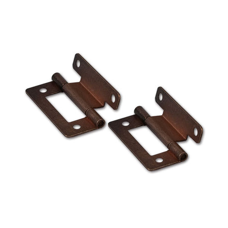 Flat Bronze Hinge 52x38 mm GES - 2 PCS CER30050BC