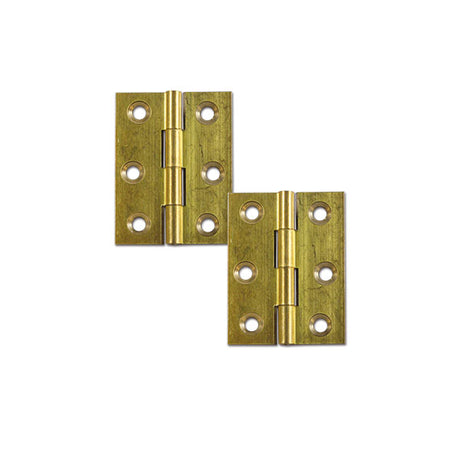 Cerniera piana in ottone 40x35 mm blister 8032793932635 - AmerigoStore
