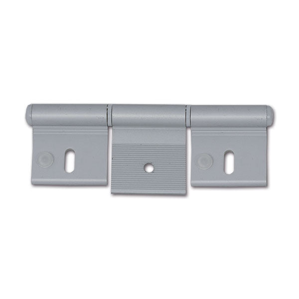 Bisagra de aluminio anodizado 126 mm 3 agujeros CER502