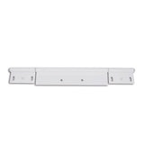 Cerniera alluminio bianco 350 mm 6 fori CER503