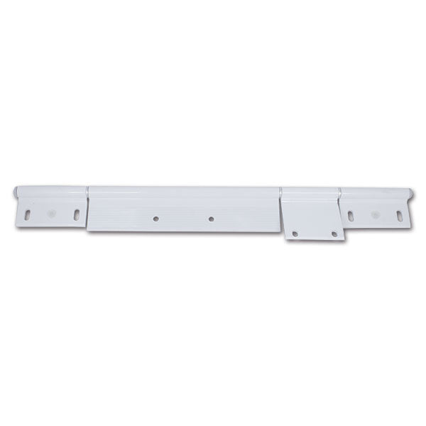 Cerniera alluminio bianco 415 mm 8 fori CER504