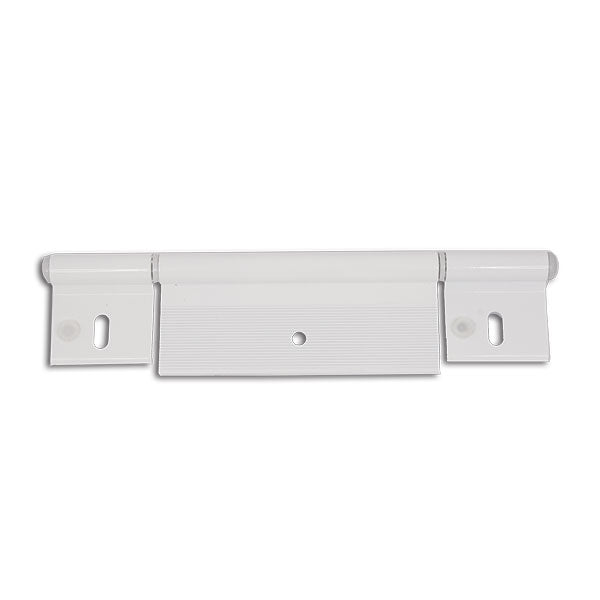 Cerniera alluminio bianco 200 mm 3 fori CER512