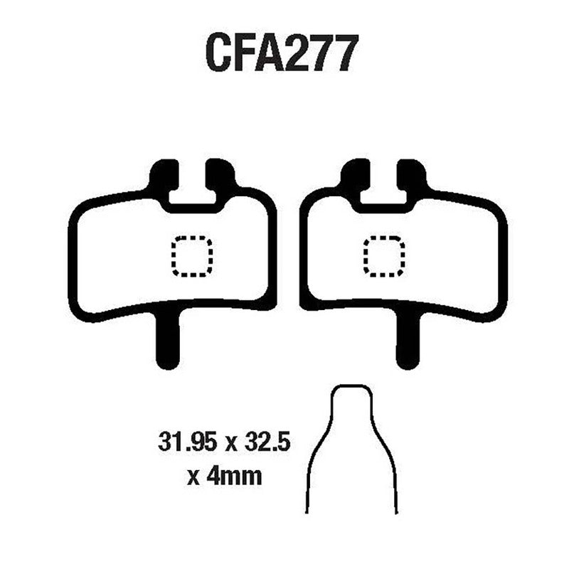 Ebc Pastiglie freno Mtb Cfa277 CFA277