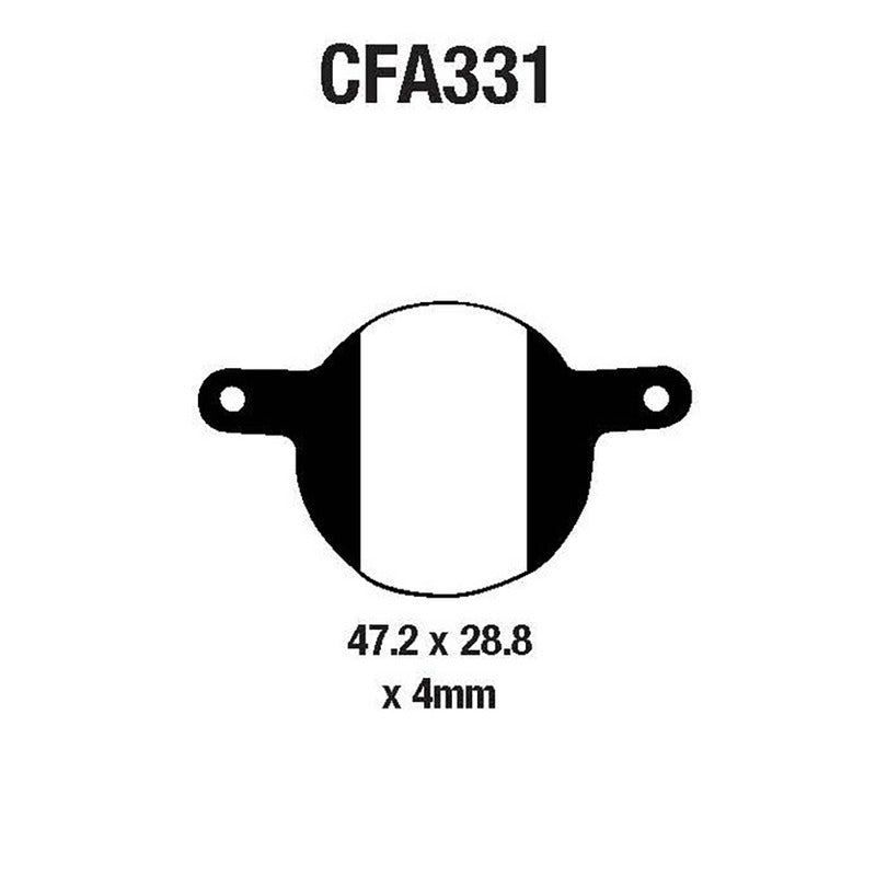 Ebc Pastiglie freno Mtb Cfa331R CFA331R