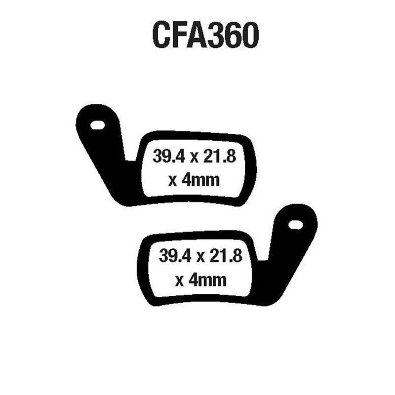 EBC CFA360 MTB-Bremsbeläge CFA360