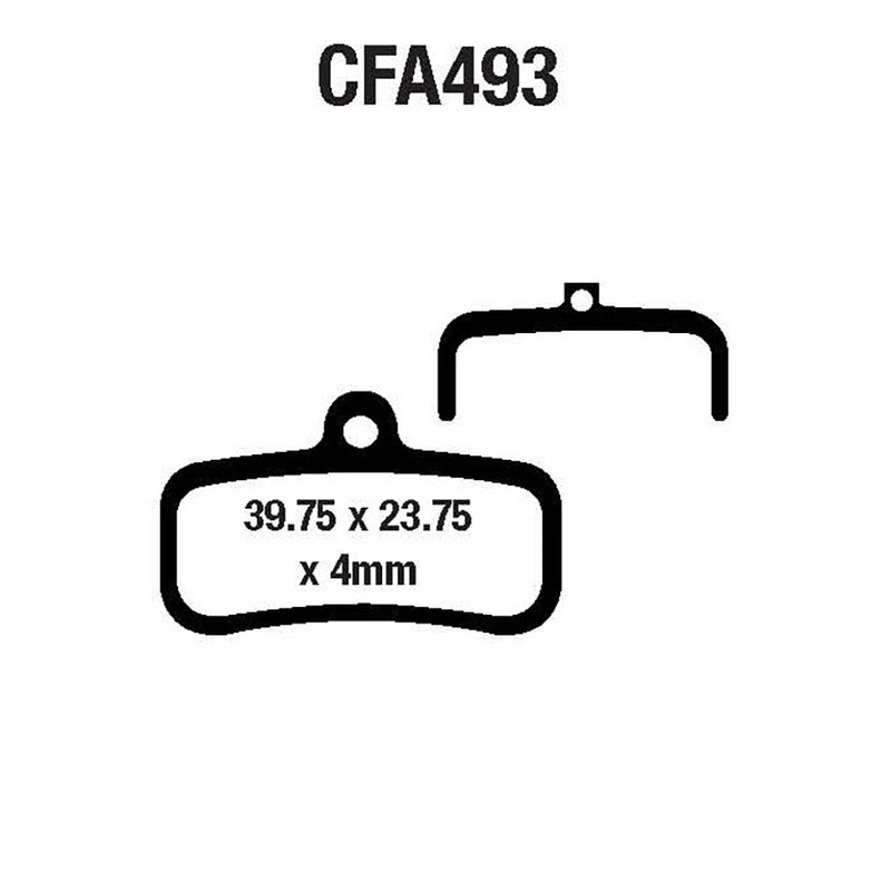 Ebc Pastiglie freno Mtb Cfa493R CFA493R