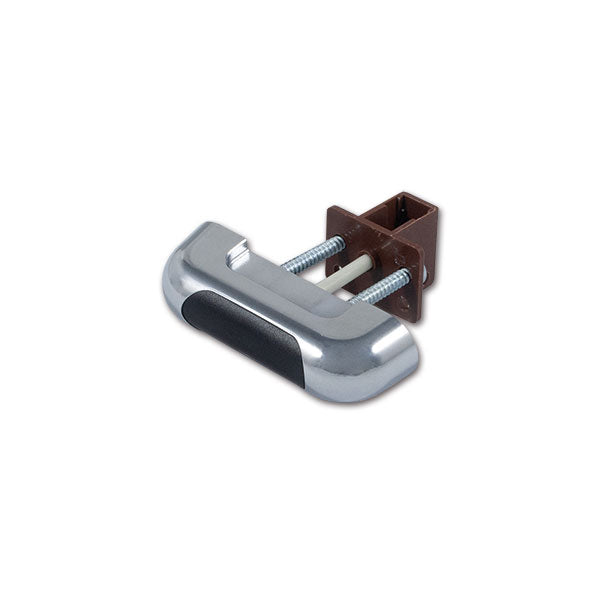 Serratura Completa per Antine Cromata - Kit Premium Mobili Camper CHR036
