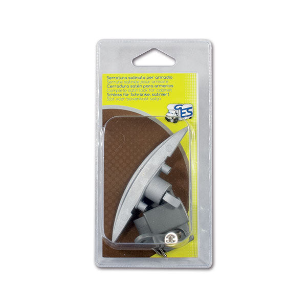 Kit Chiusura Silver per Pensili Camper  Blister 1 pz | GES 8032793932789