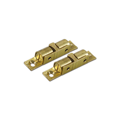 2 Ferma antina a sfere ottonato blister 8032793933083 - AmerigoStore