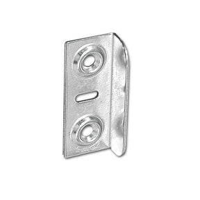 Contropiastra in acciaio nichelato CHR11A - AmerigoStore
