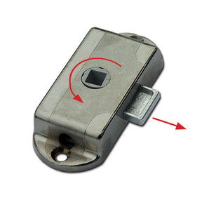 Serratura Piccolo Nova sinistra nichelato D15 CHR52N - AmerigoStore