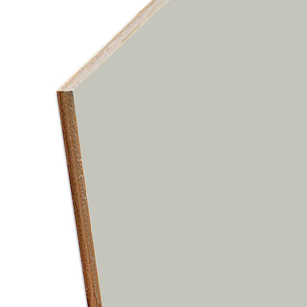 Compensato Pioppo 12 mm HPL Grigio  120x240 cm CMP1212