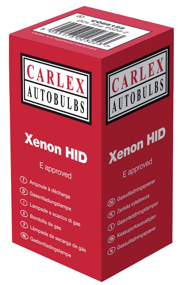 Ring Lampadina Carlex Xenon HID D2S