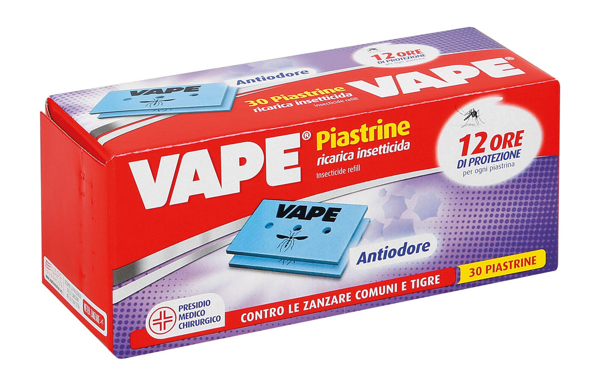 Lampa Vape, Ricarica 30 piastrine classic CP83756